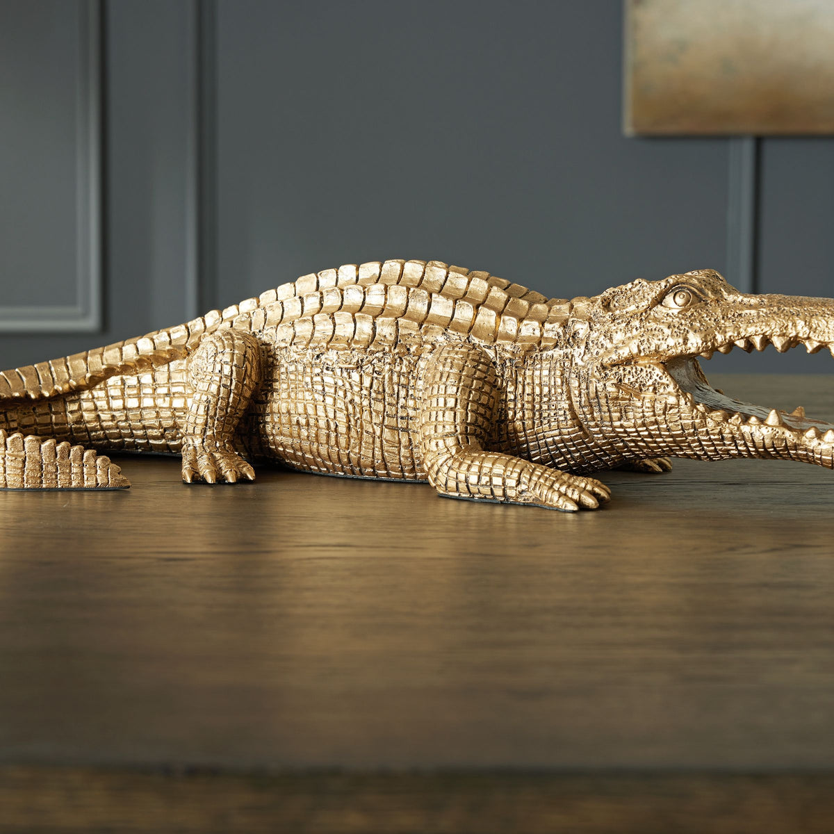 Lauretman - Sculpture - Antique Gold Finish