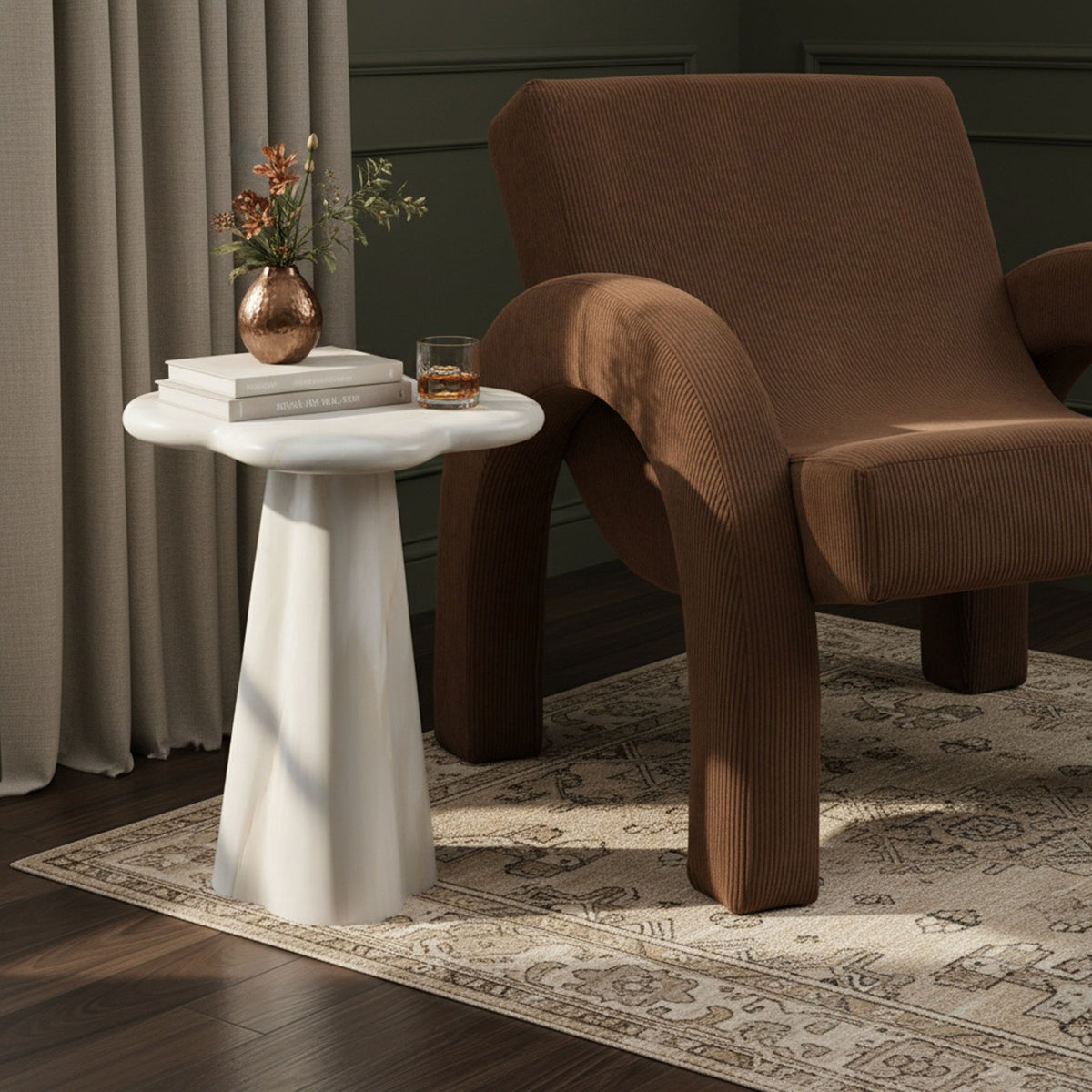 Nola - Concrete Indoor / Outdoor End Table