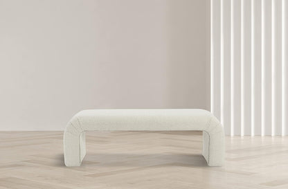 Meridian Furniture Niagara Collection Modern Upholstered Bench