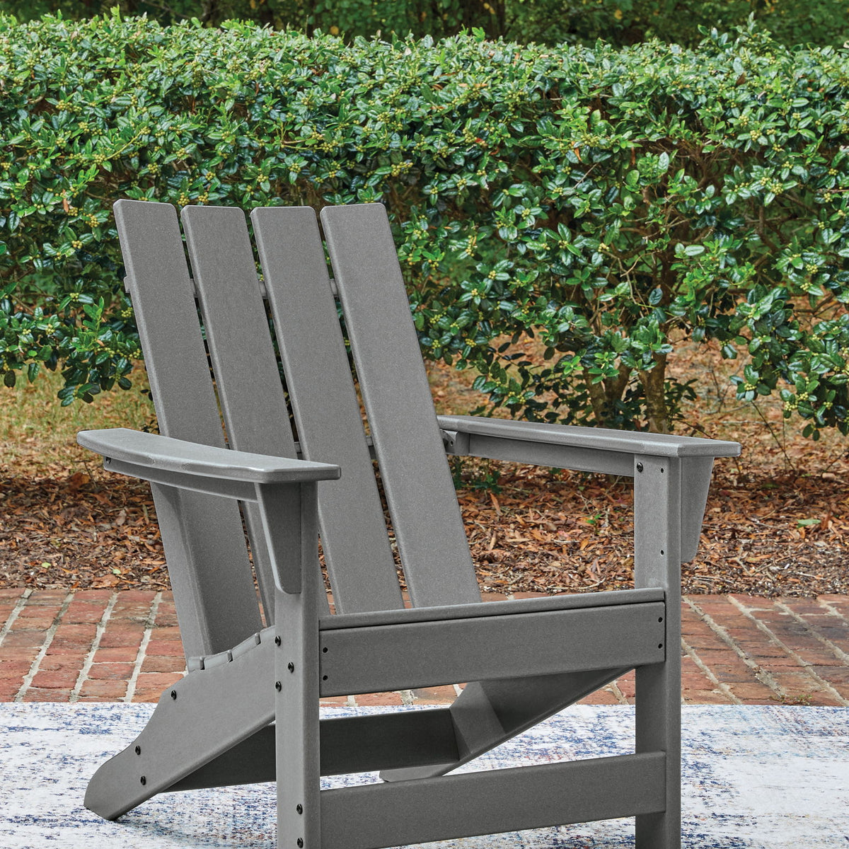 Cove Beach - Adirondack Chair - Gray