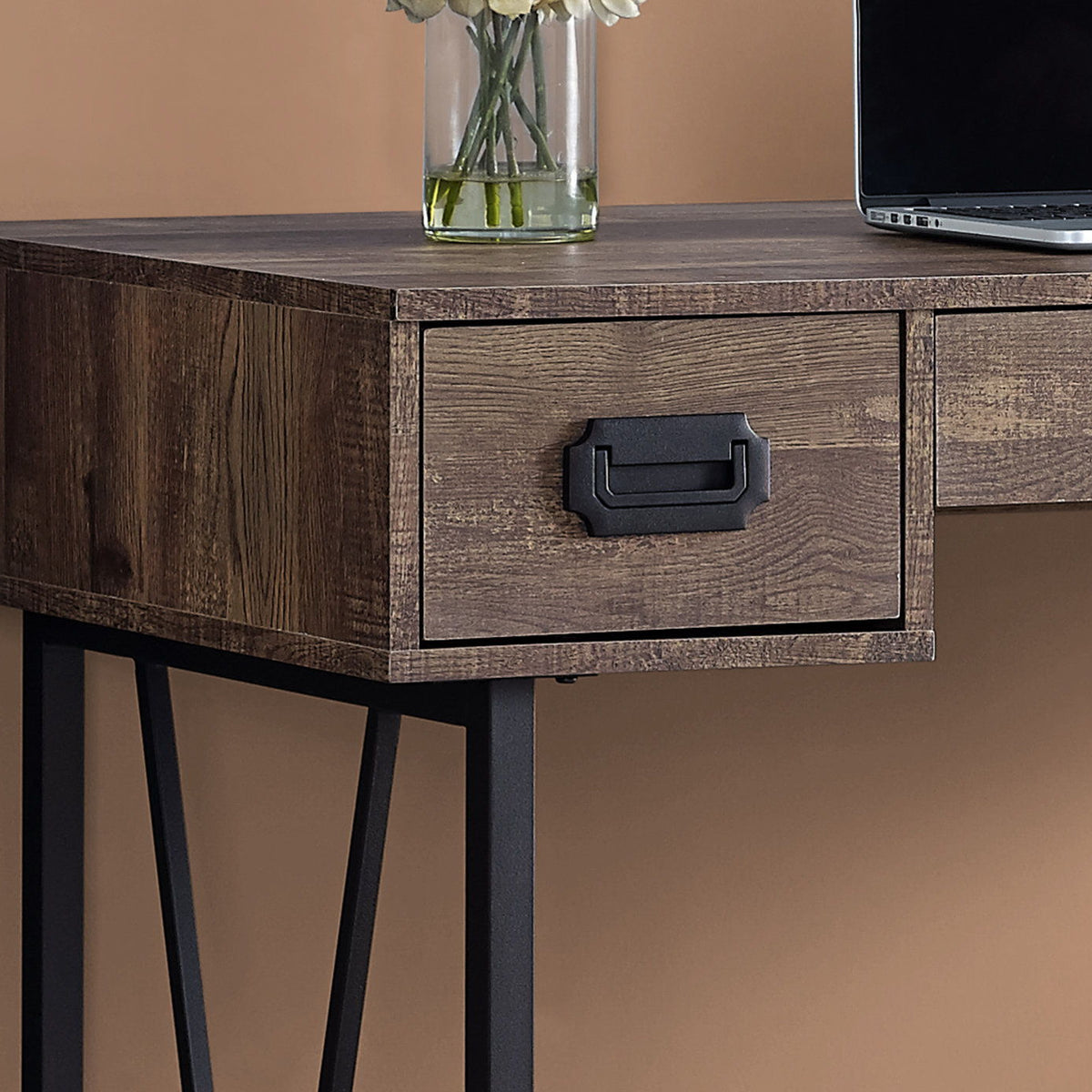 Computer Desk For Home Office, Laptop, Storage Drawers, Transitional