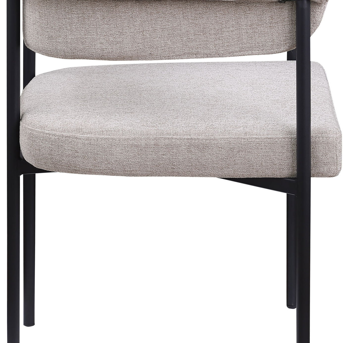 Malin - Linen Dining Chair (Set of 2) - Taupe