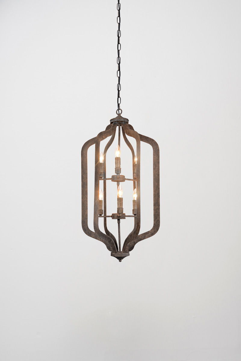 Ellie - Chandelier Tall - Dark Brown
