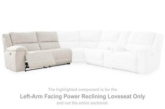 Keensburg - Laf Power Reclining Loveseat - Linen