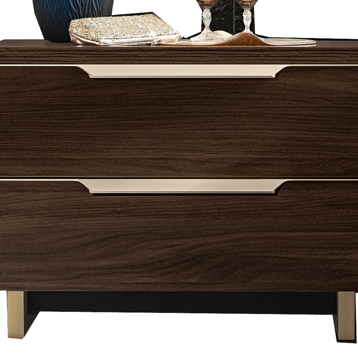 Smart - Nightstand - Brown Walnut