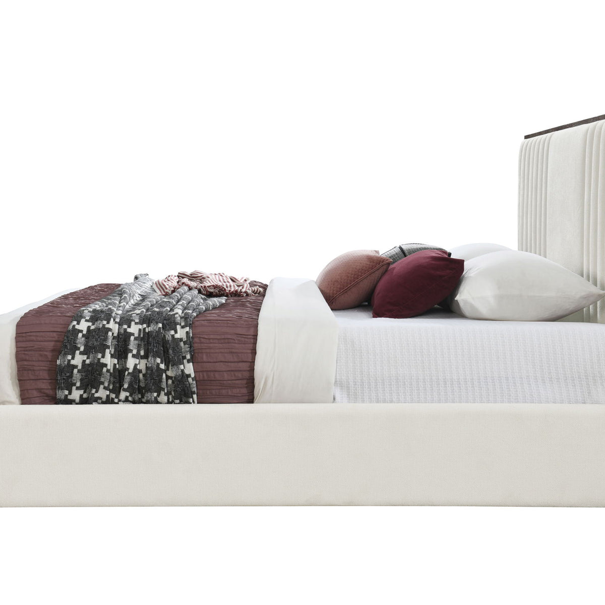 Kaleea - Queen Bed - Beige