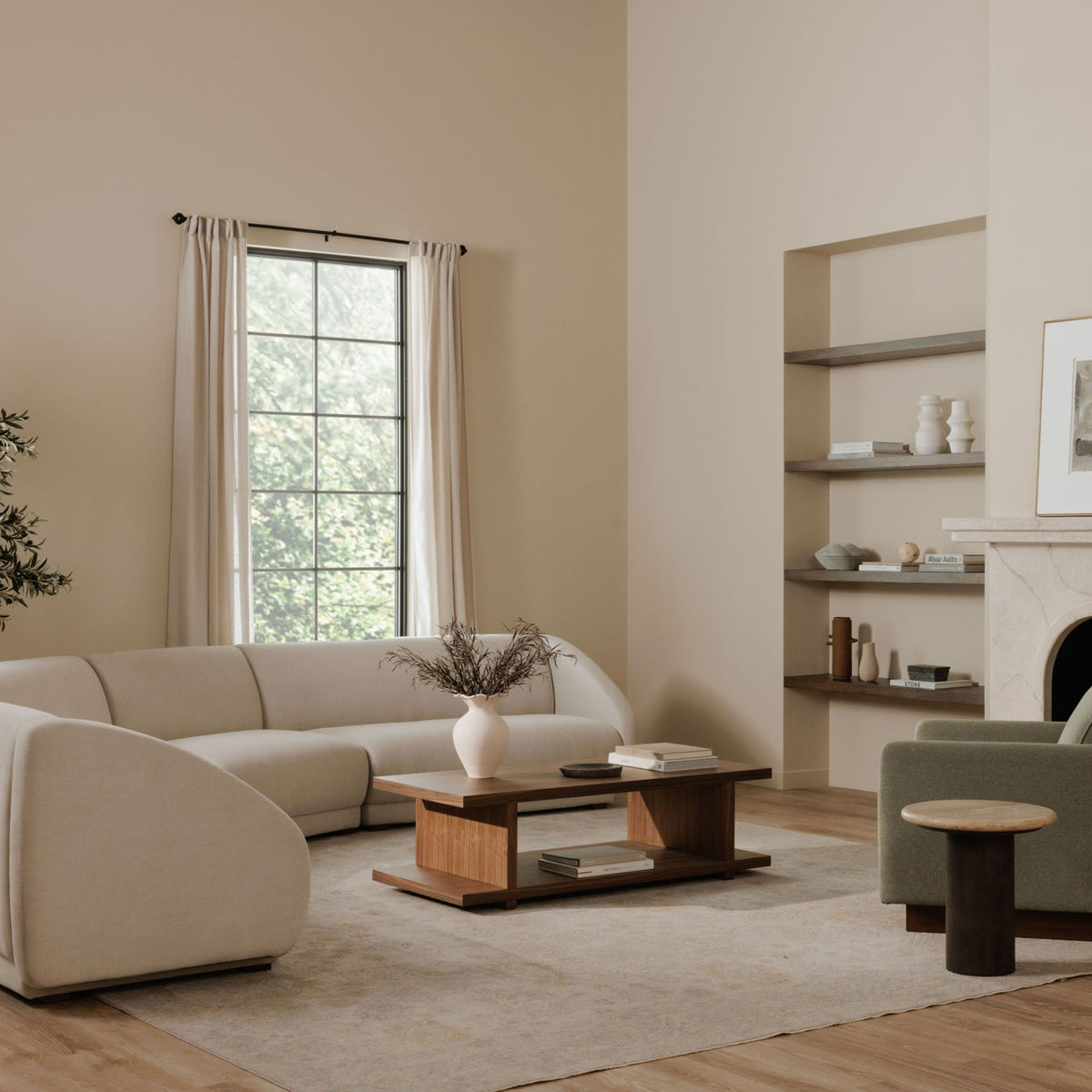 Miri - Coffee Table - Walnut