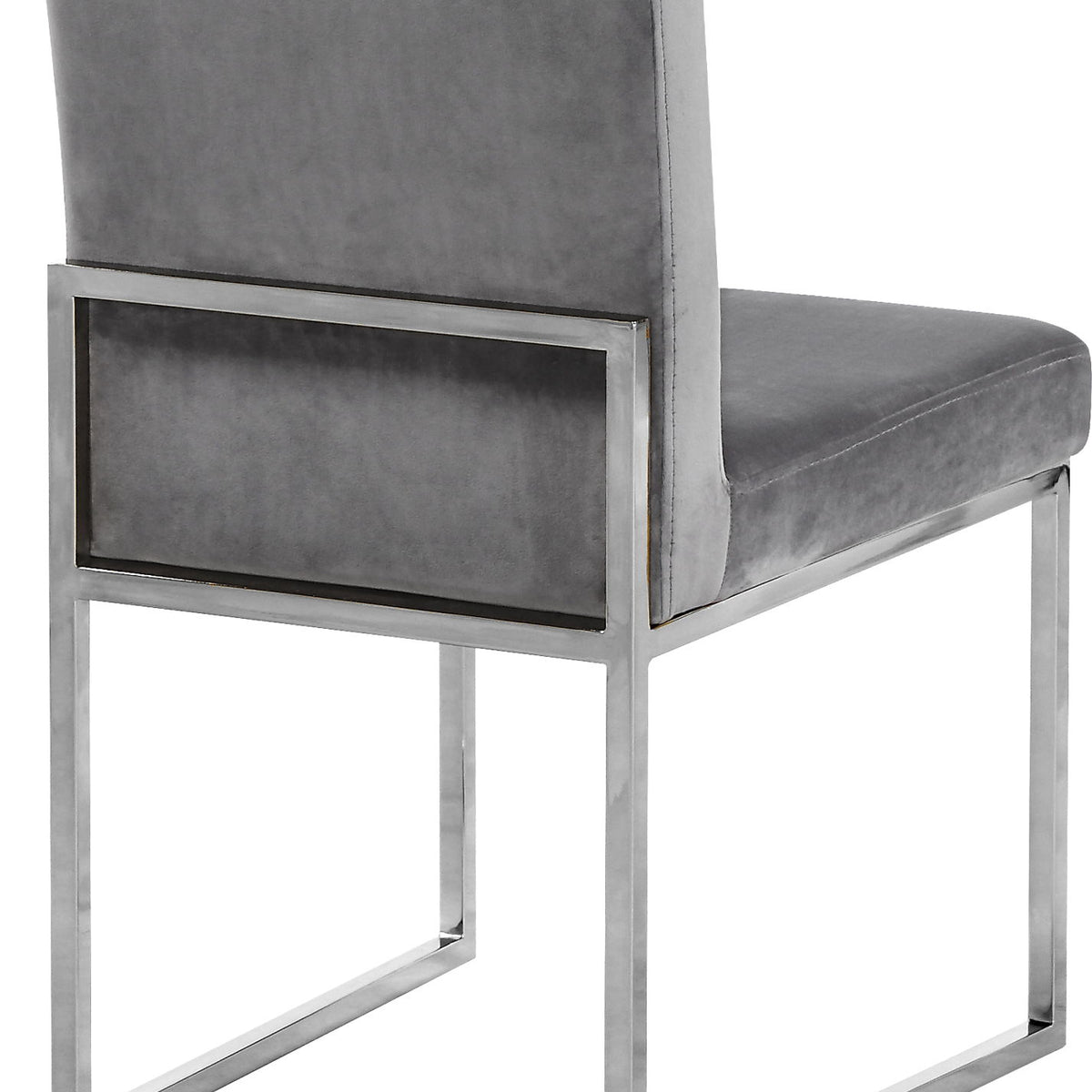 Giselle - Dining Chair with Chrome Base (Set of 2)