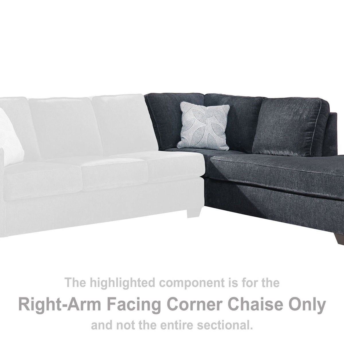 Altari - Raf Corner Chaise - Slate