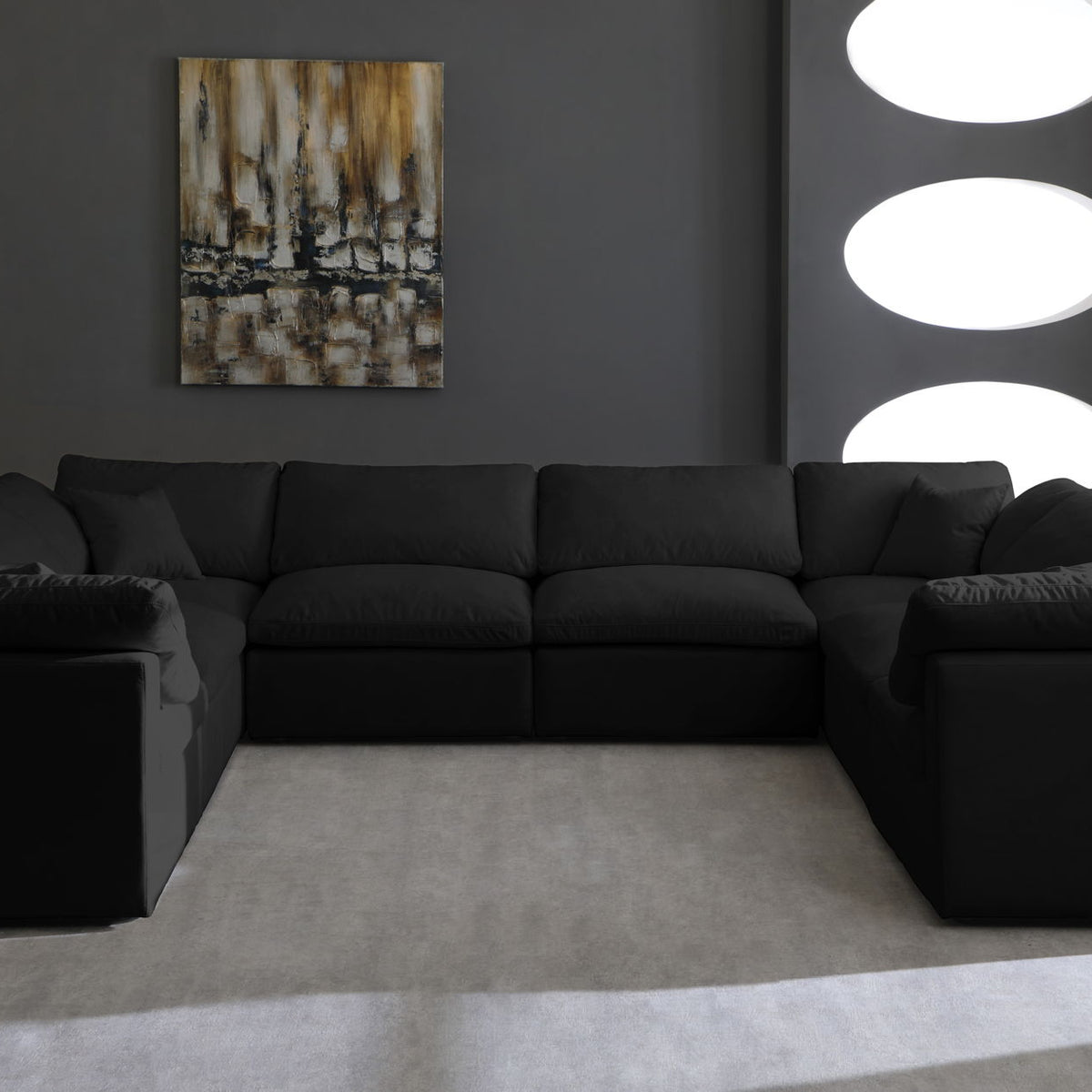 Plush - 8 Piece Modular Sectional