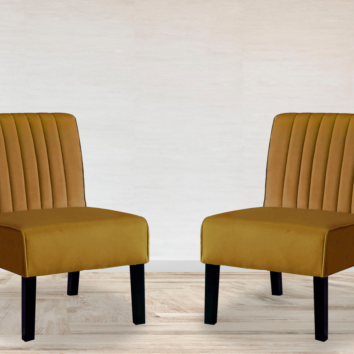 Reese - Mid-Century Modern Accent Chairs With Minimalist Design (Set of 2)