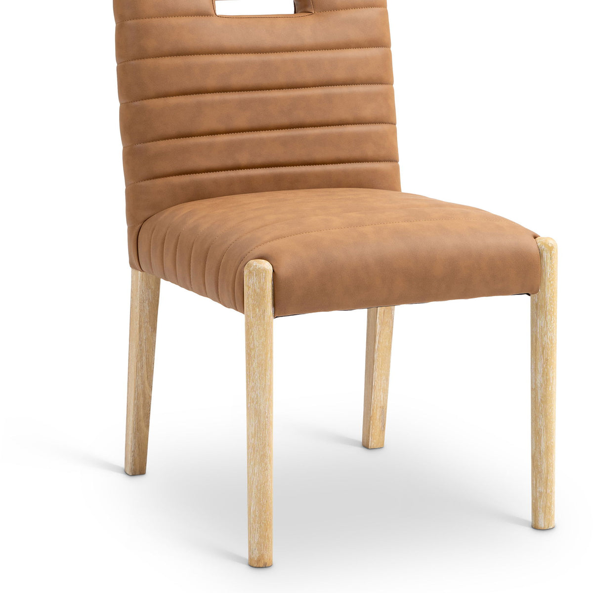 Aimee - Dining Side Chair (Set of 2) - Light Brown Legs