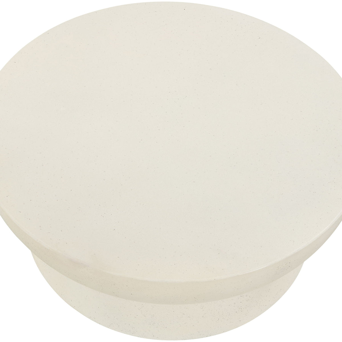 Avaya - Concrete And Fiberglass Indoor / Outdoor Coffee Table - Cream