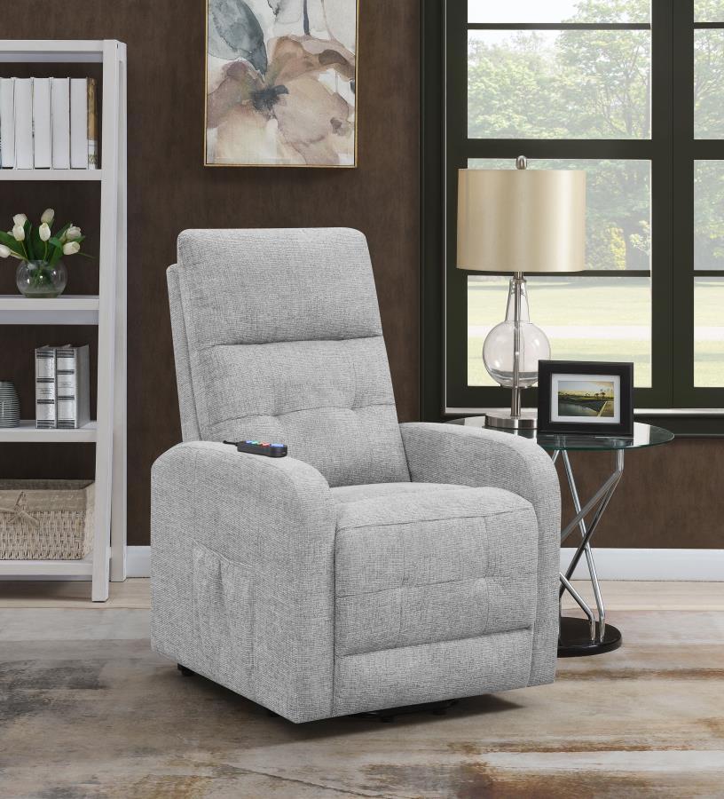 Howie - Upholstered Power Lift Massage Chair