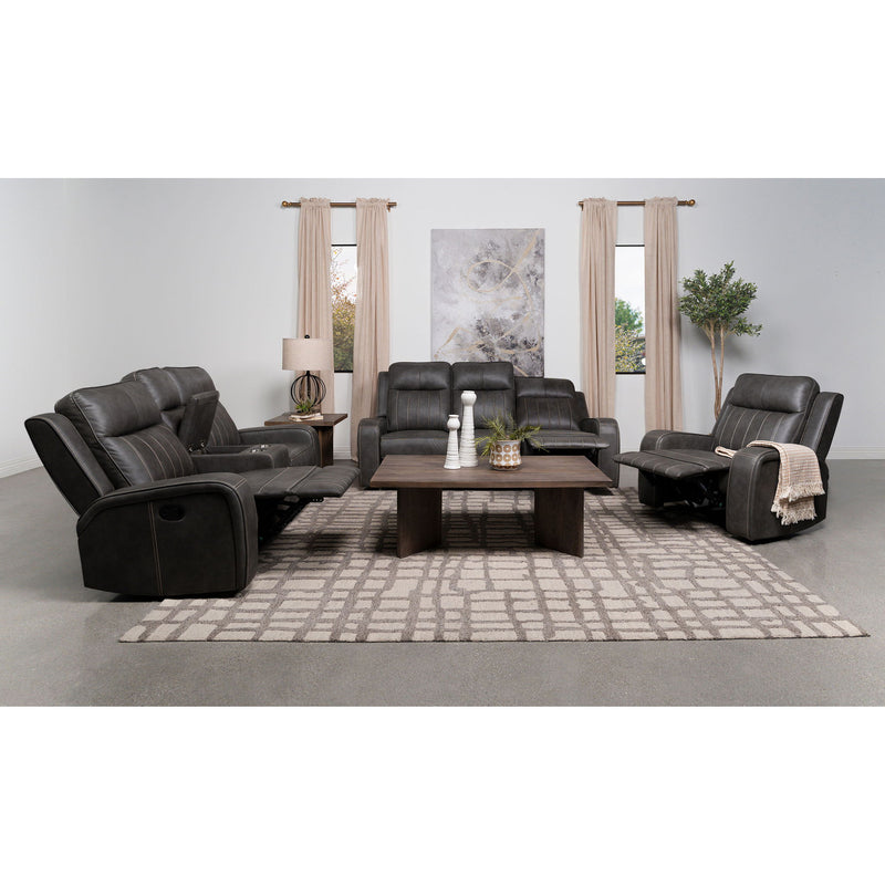 Mckinley - 3 Piece Reclining Sofa Set - Gray