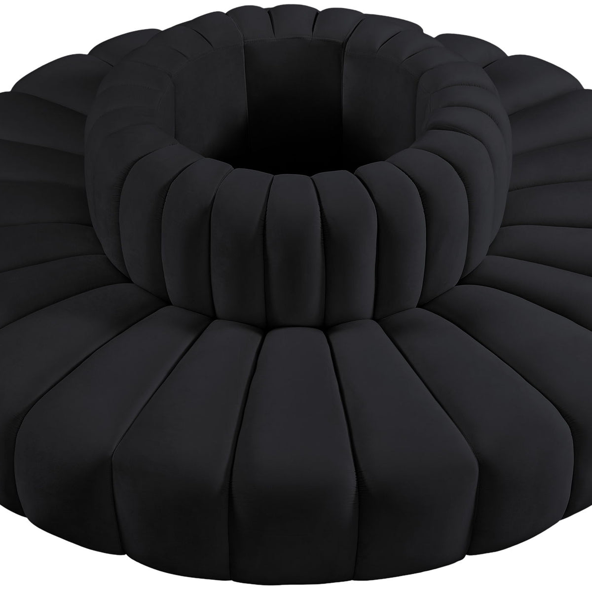 Arc - Velvet 8 Piece Round Modular Sofa