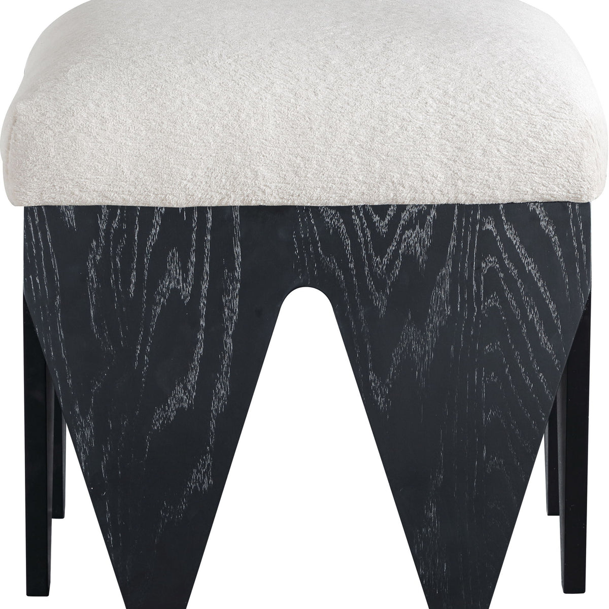 Altair - Fabric Bench - Black Base