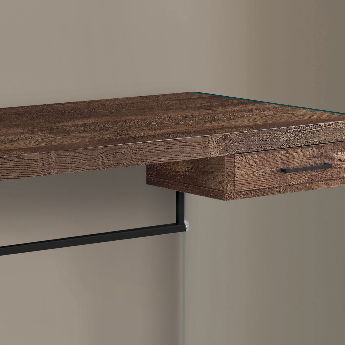 Contemporary Design Computer Desk For Home Office, Storage Drawers