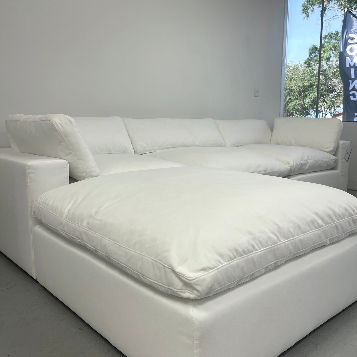 White "Dreamee" Cloud Couch Sectional