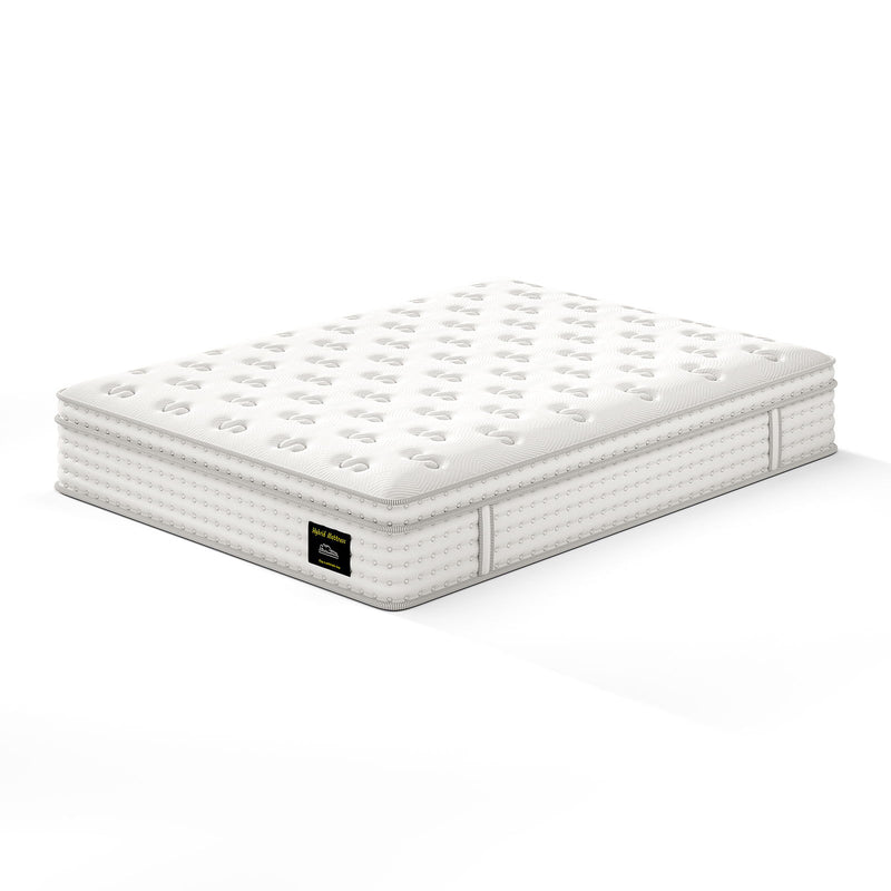 12'' Hybrid Mattress, Memory Foam & Pocket Springs For Pressure Relief
