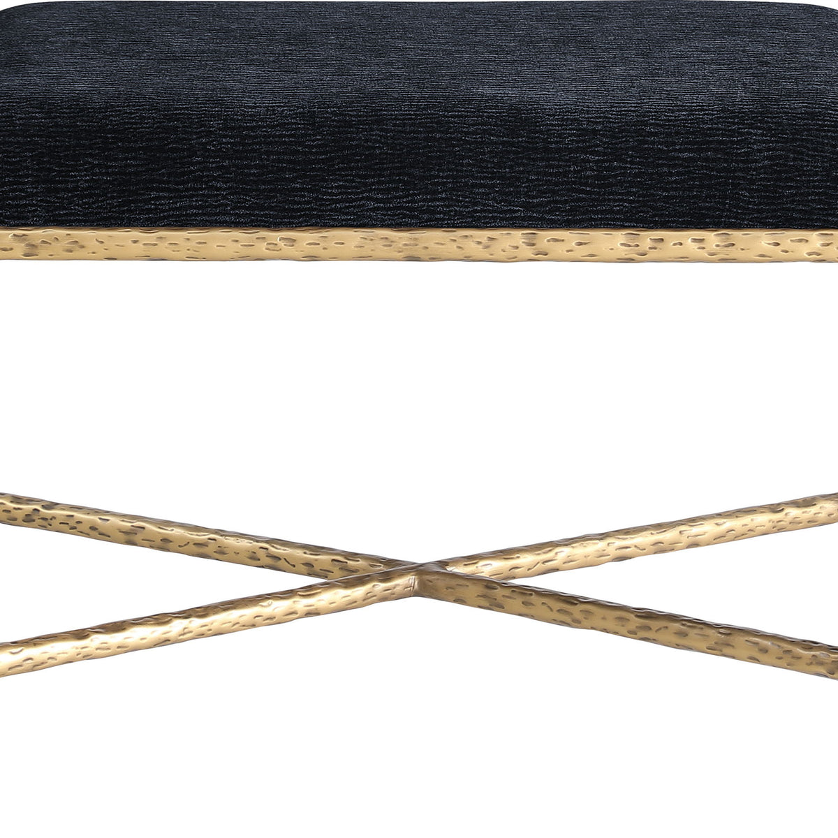 Valley - Bench With Gold Frame