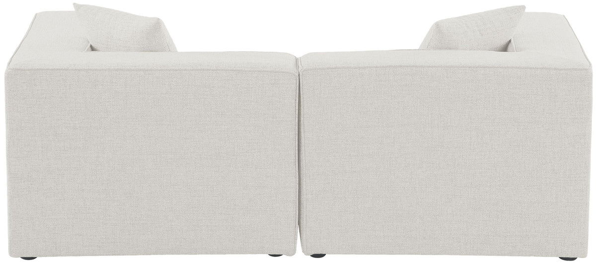 Cube - Linen Modular 2 Seat Sofa