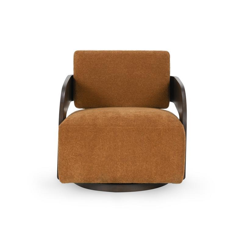 Toscana - Swivel Accent Chair - Amber