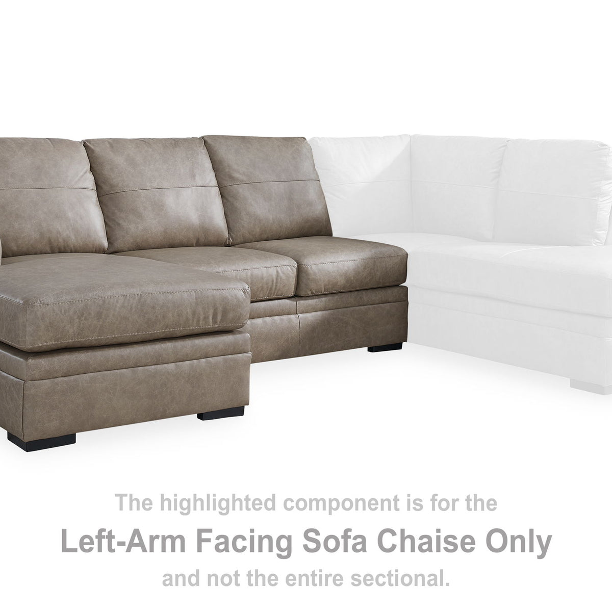 Amuleto - Laf Sofa Chaise - Desert