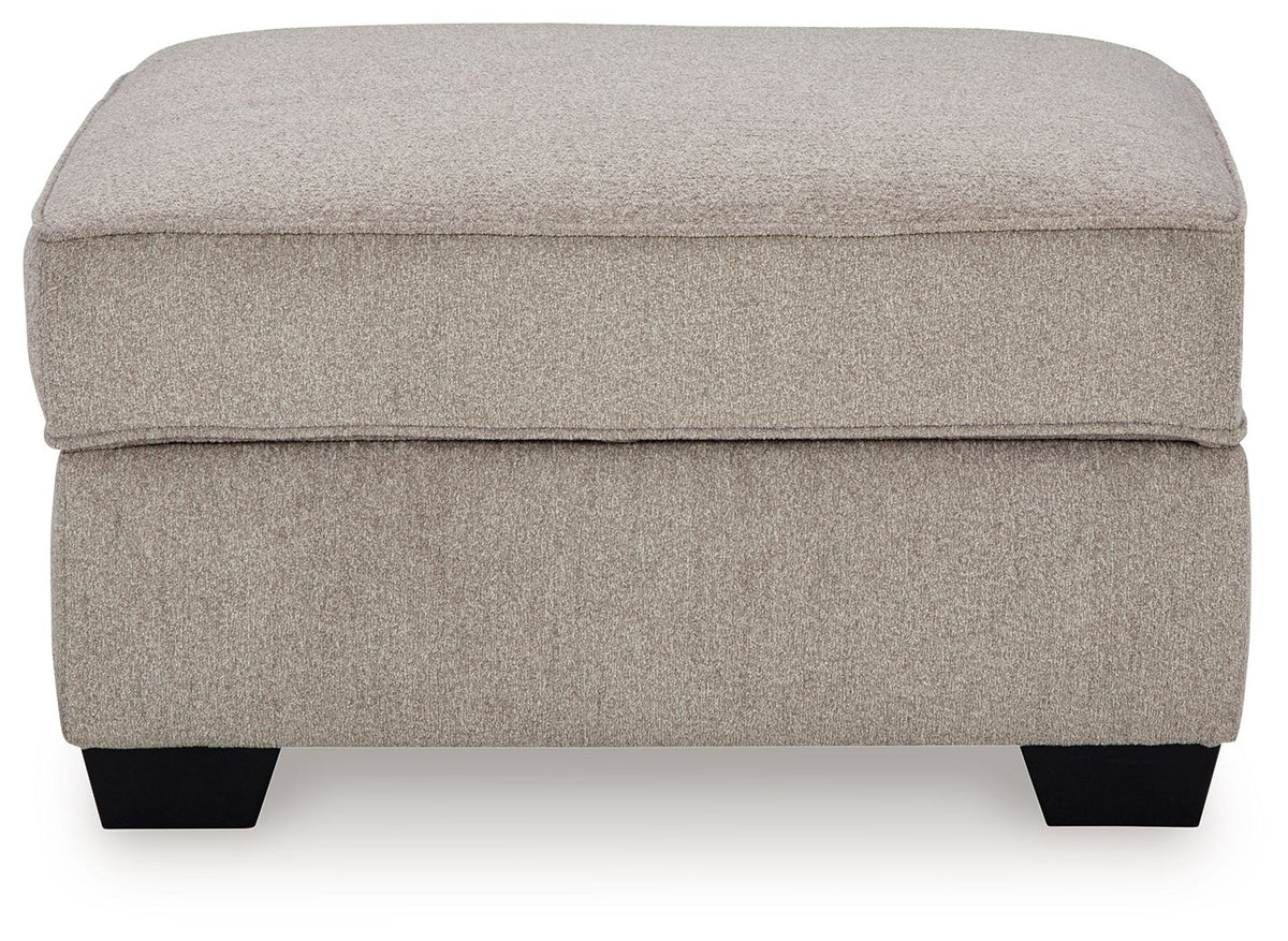 Claireah - Ottoman With Storage - Umber