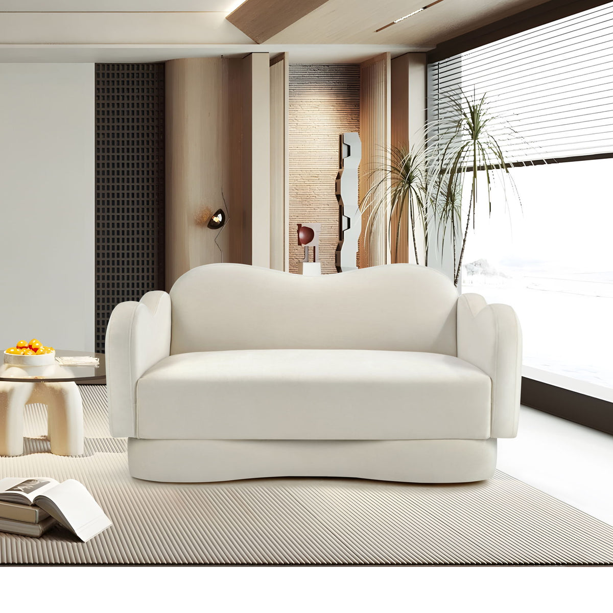 Bloom - Velvet Loveseat