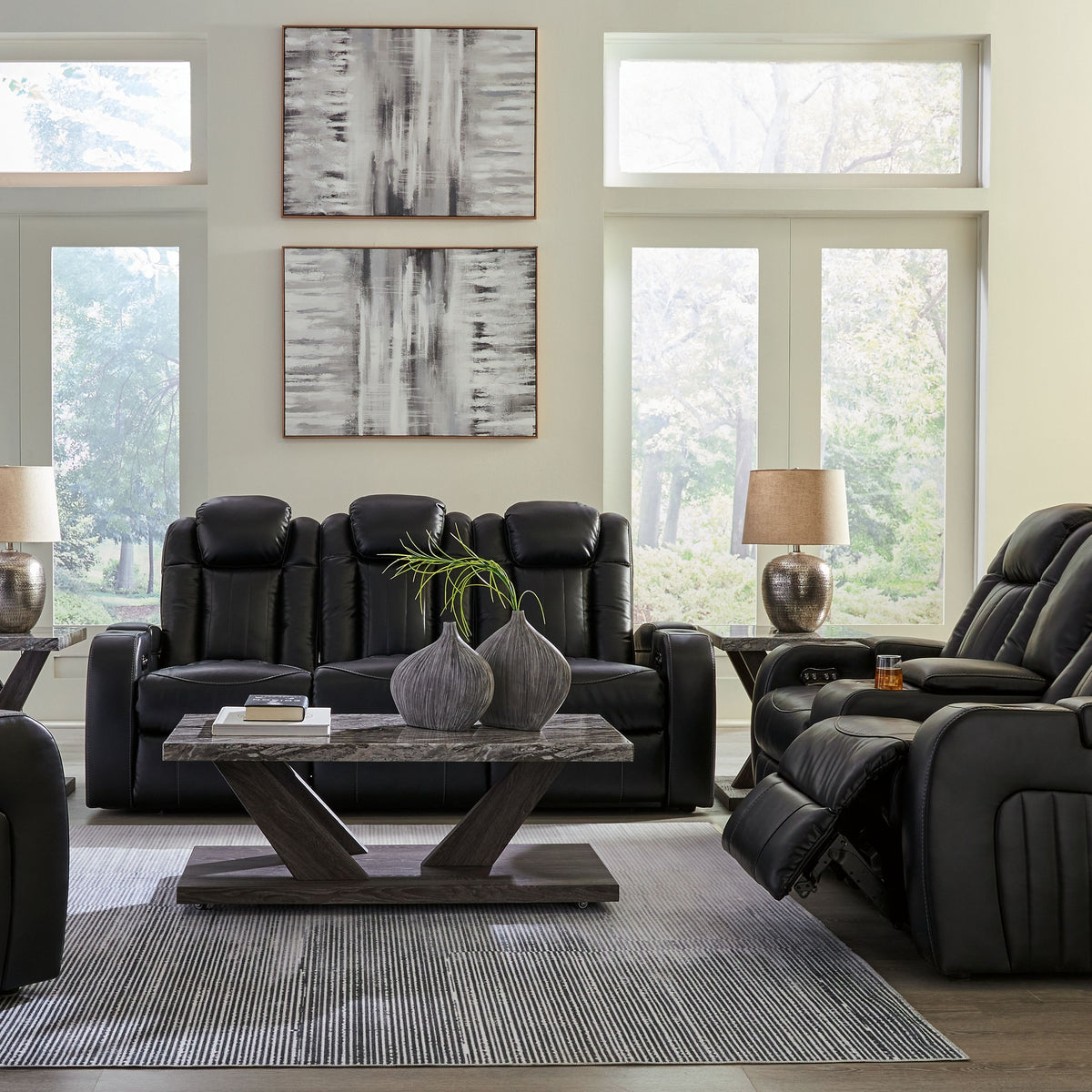 Caveman Den - Power Reclining Living Room Set
