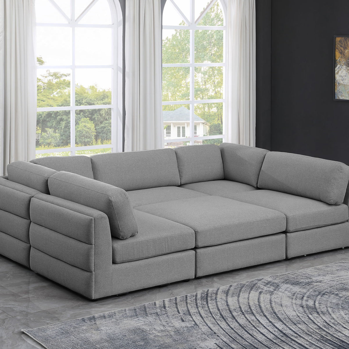 Beckham - 6 Piece Modular Sectional