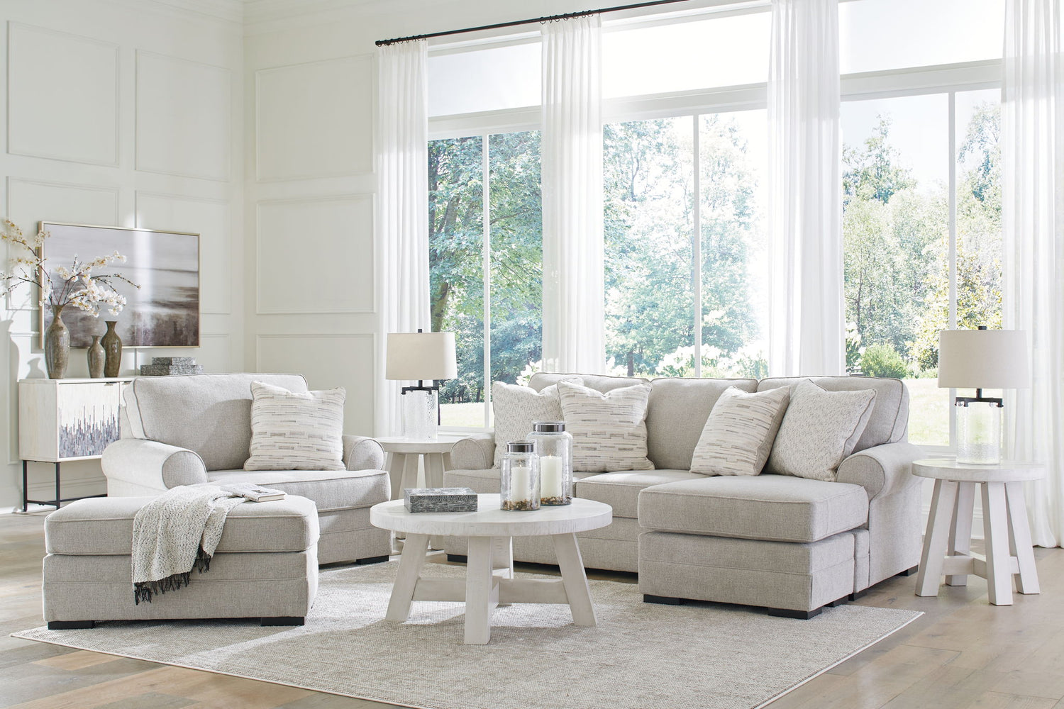 Chair & Ottoman