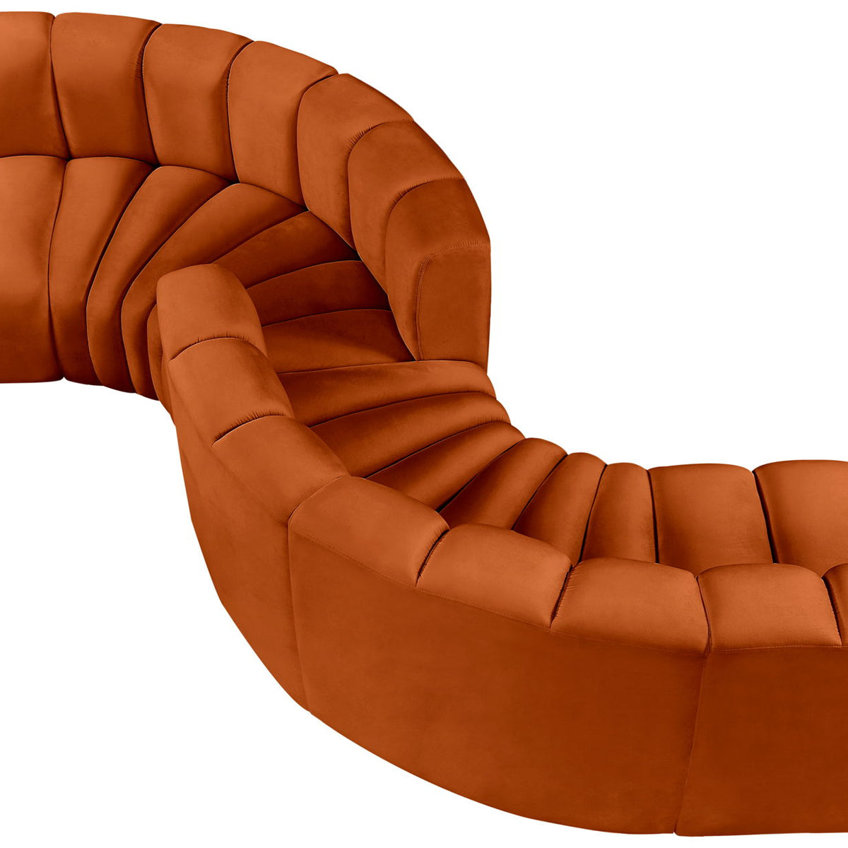 Arc - Velvet 6 Piece Modular Sofa