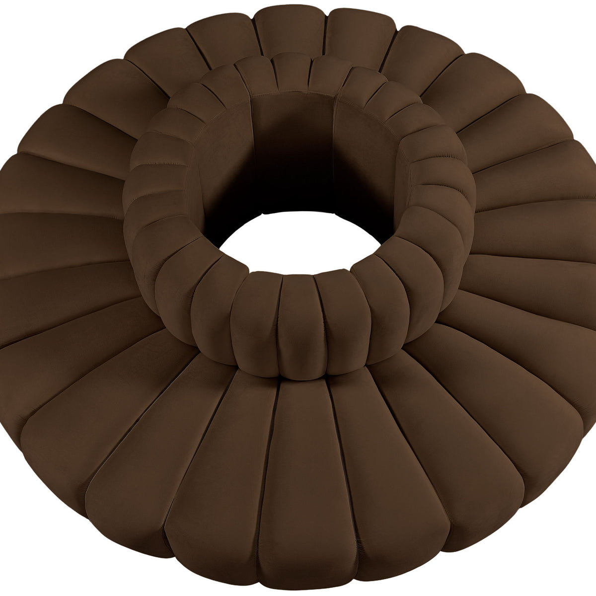 Arc - Velvet 8 Piece Round Modular Sofa