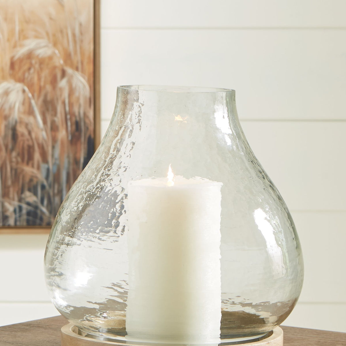 Adalisen - Clear / Brown - Candle Holder