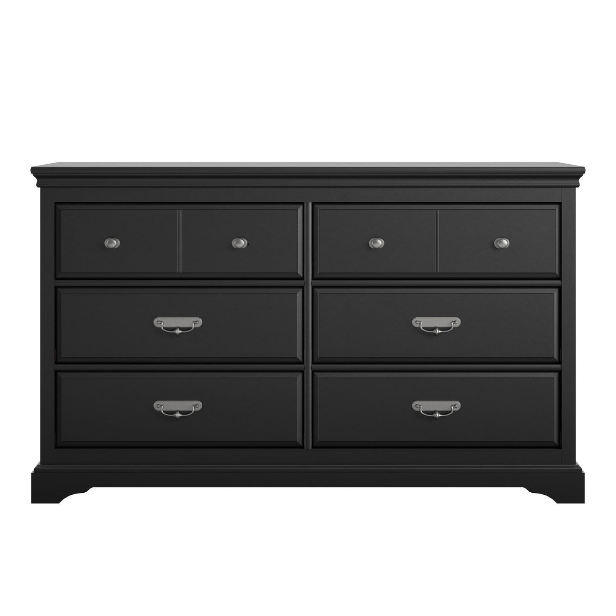 Bristol - 6 Drawer Dresser - Black