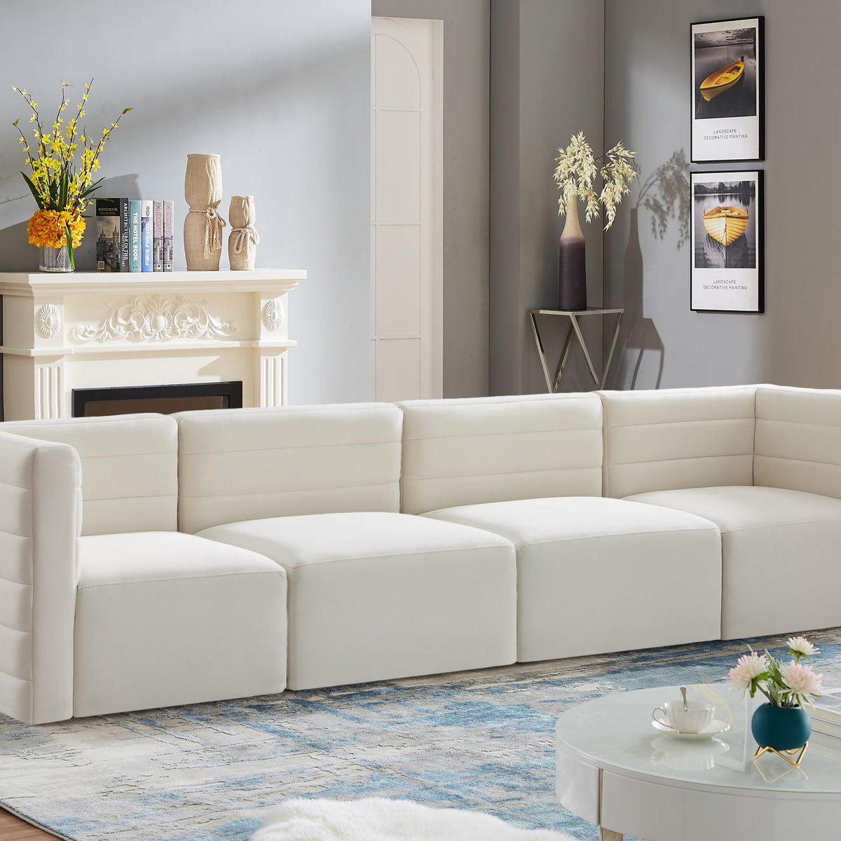 Quincy - Modular 4 Seat Sofa