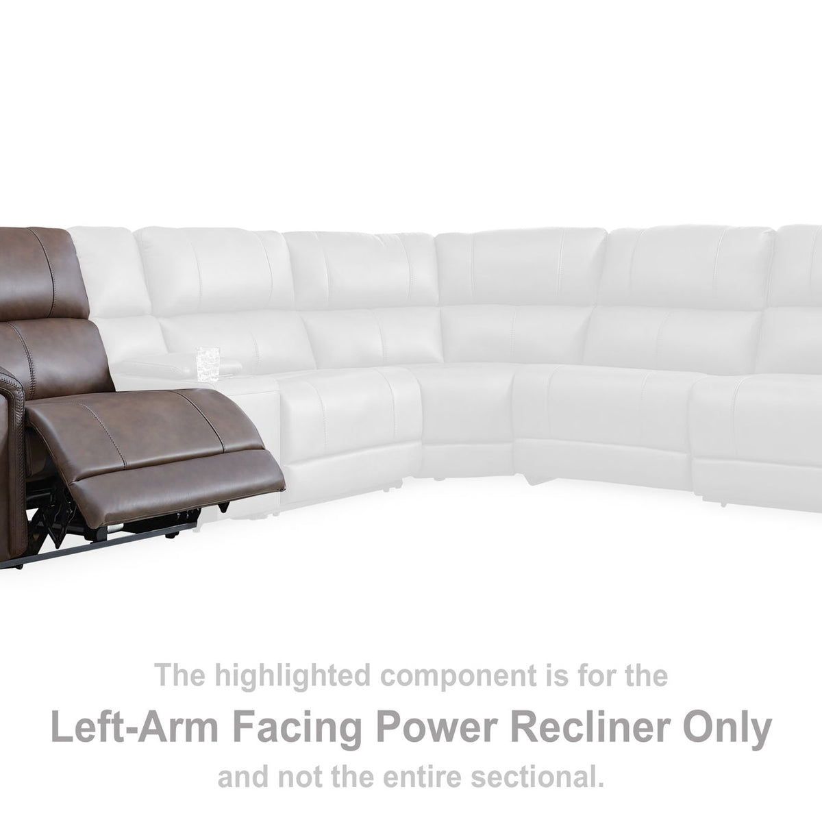 Bleckley - LAF Zero Wall Power Recliner - Espresso