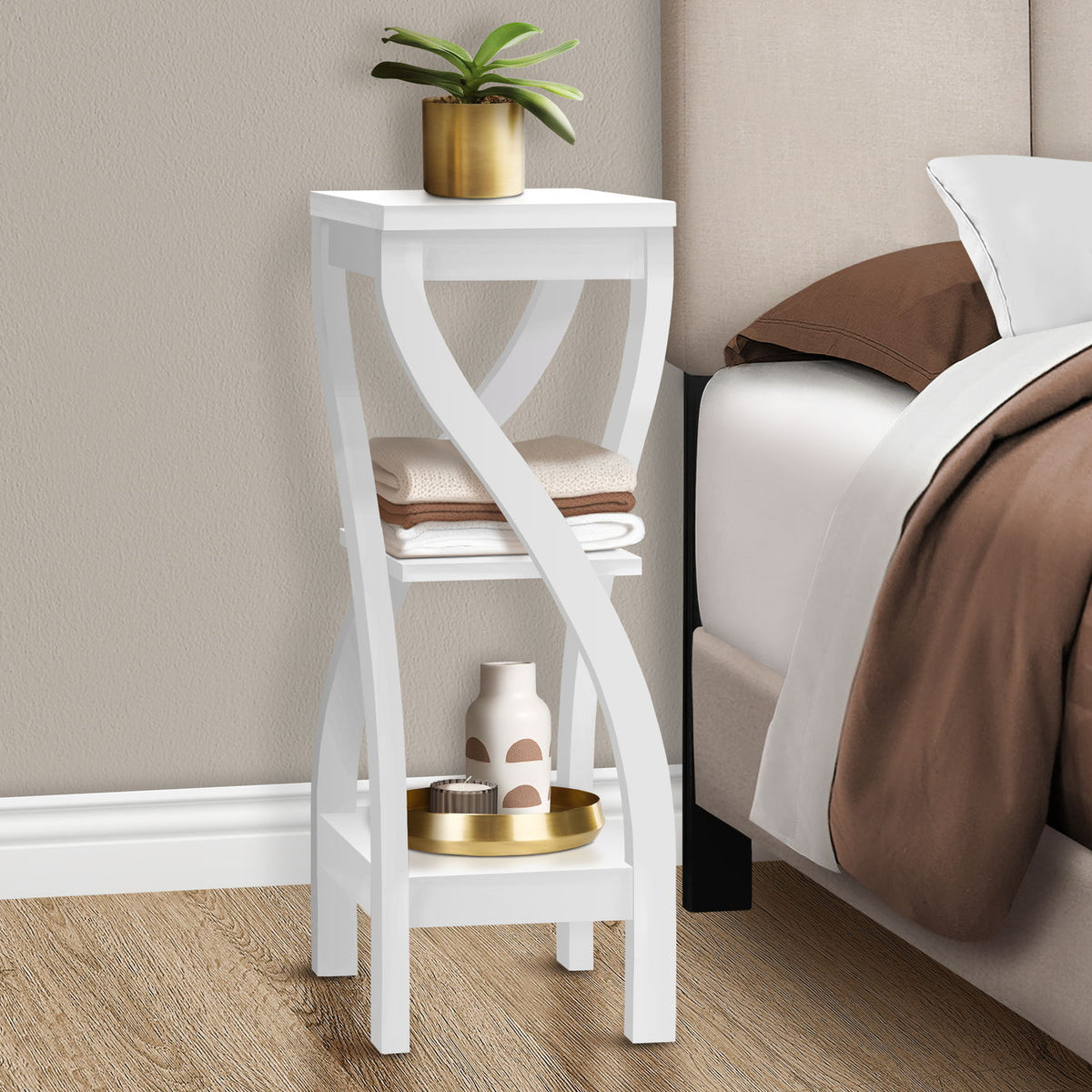 Accent Table Versatile Usage, Square, Contemporary & Modern
