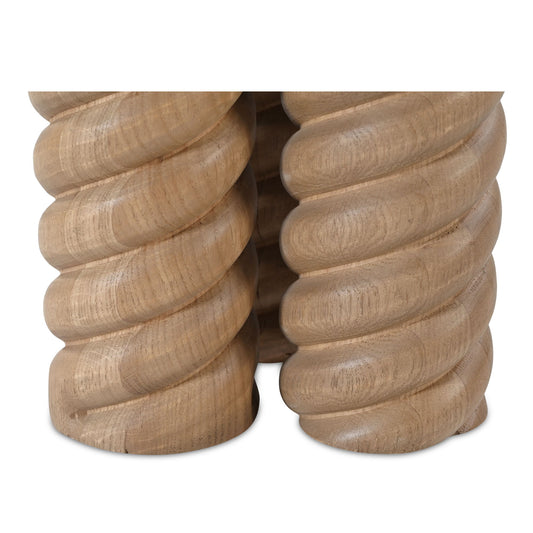 Treccia - Side Table - Oak