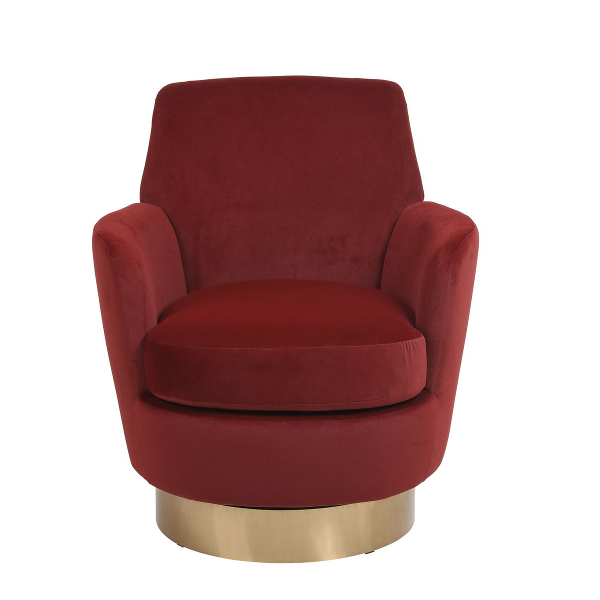 Teddy Swivel Barrel Chair, Swivel Accent Chairs Armchair For Living Room