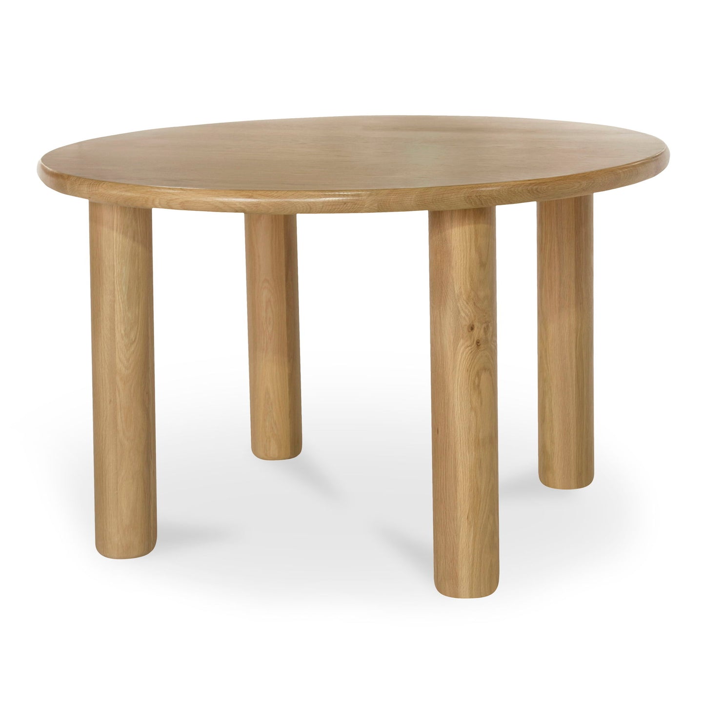 Milo - Round Dining Table - Natural Solid Oak