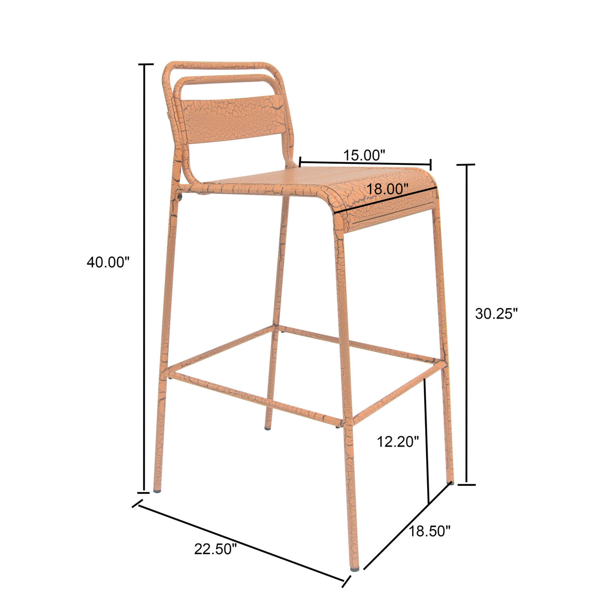 Carmella - Outdoor Barstool