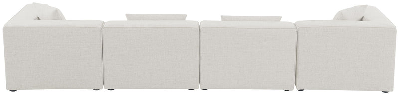 Cube - Linen Modular 4 Seat Sofa
