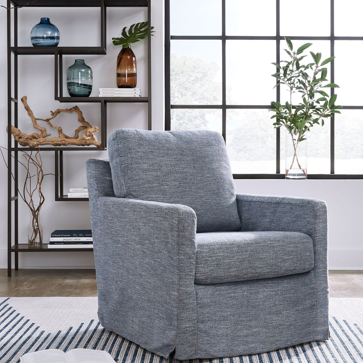 Nenana Next-Gen Nuvella - Swivel Glider Accent Chair