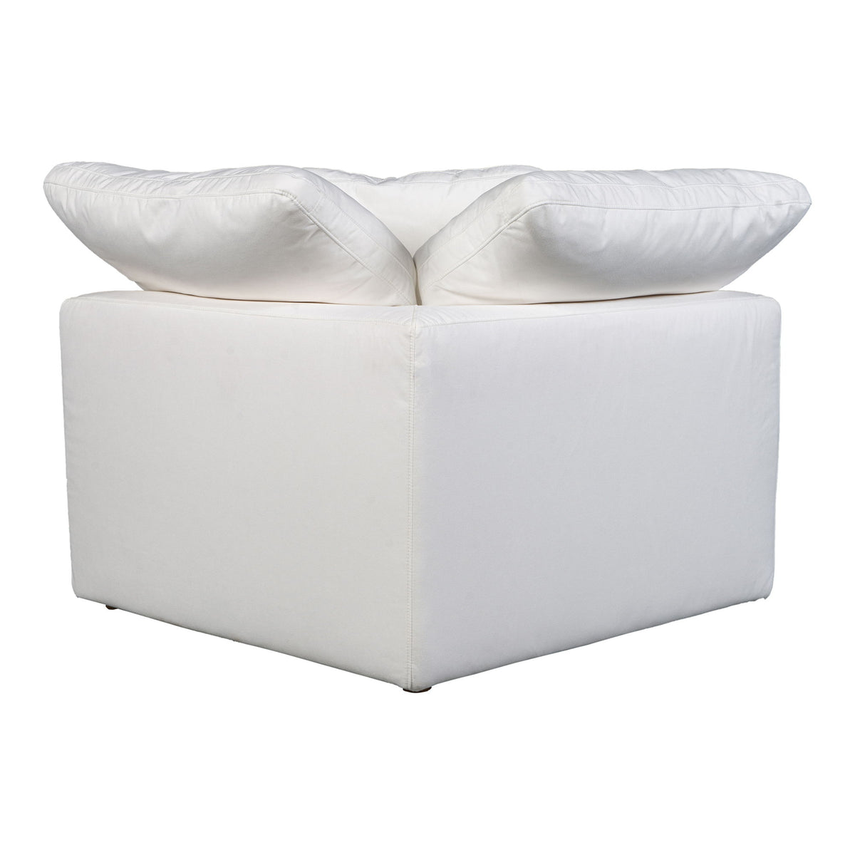 Terra - Livesmart Fabric Condo Corner Chair - Cream