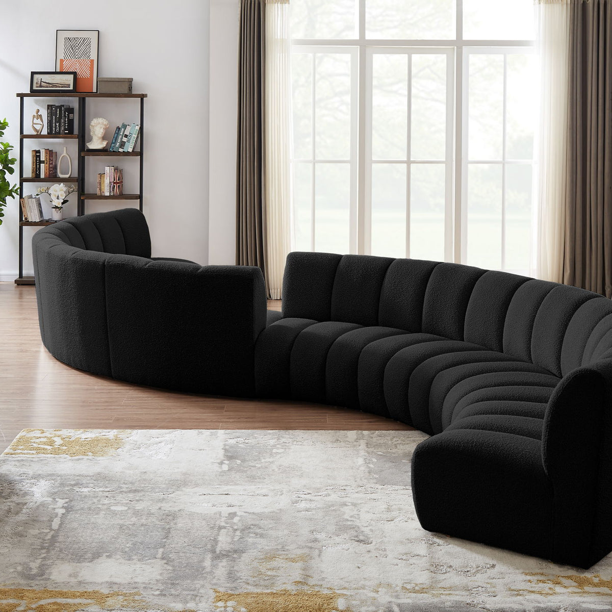 Infinity - 8 Piece Boucle Modular Sectional
