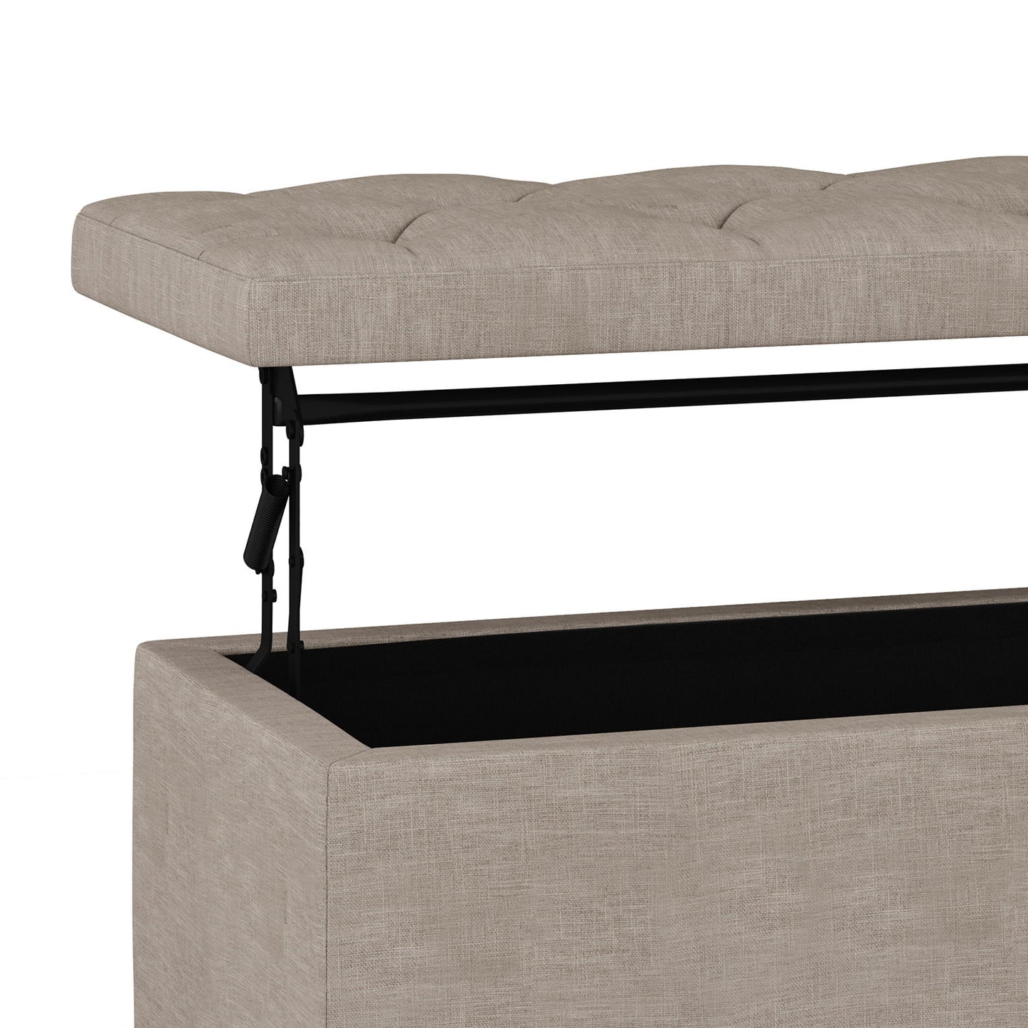 Hamilton - Upholstered Lift Top Rectangular Storage Ottoman