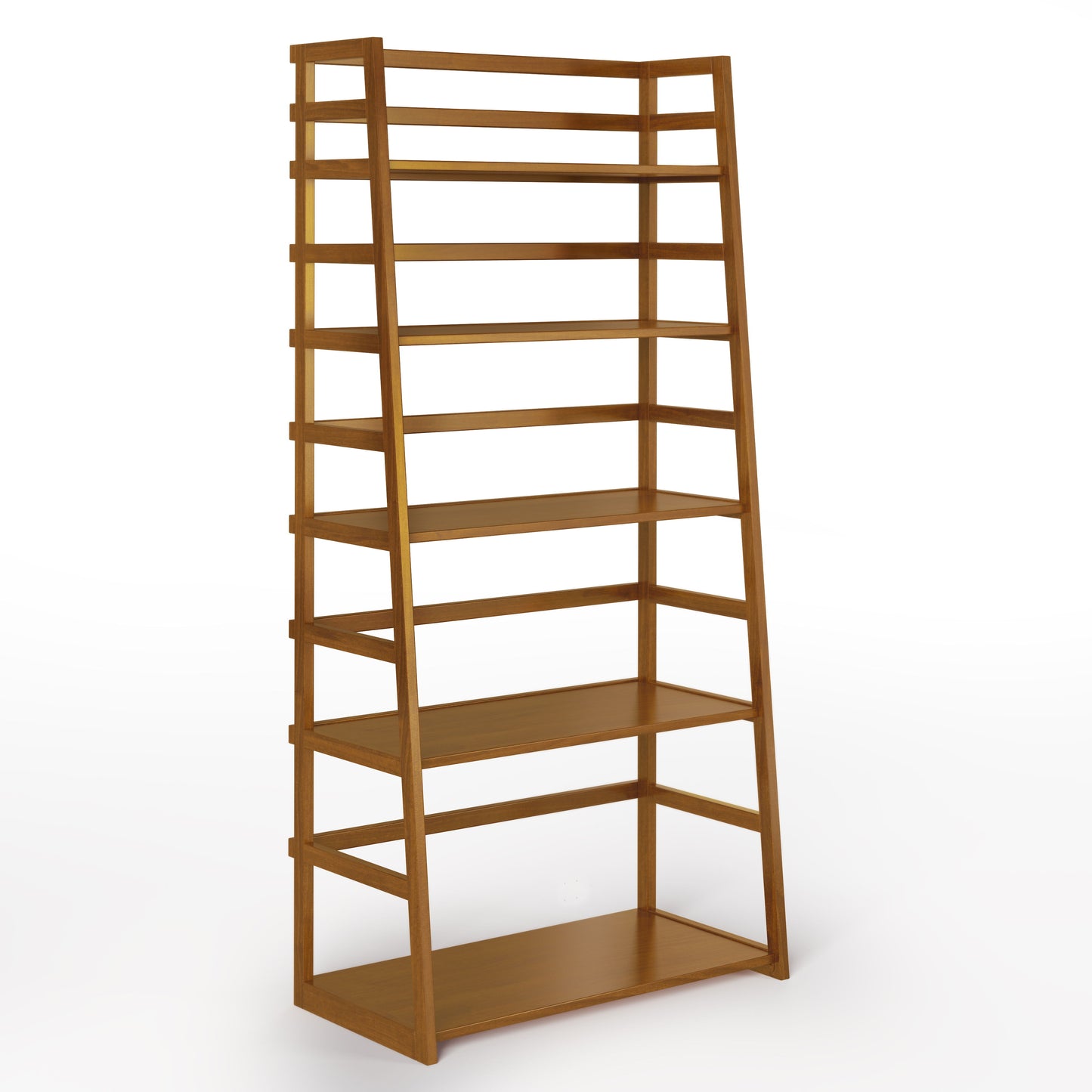 Acadian - Handcrafted Ladder Shelf Bookcase